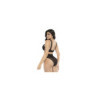 Ensemble 2 pièces soutien-gorge et culotte noir 
